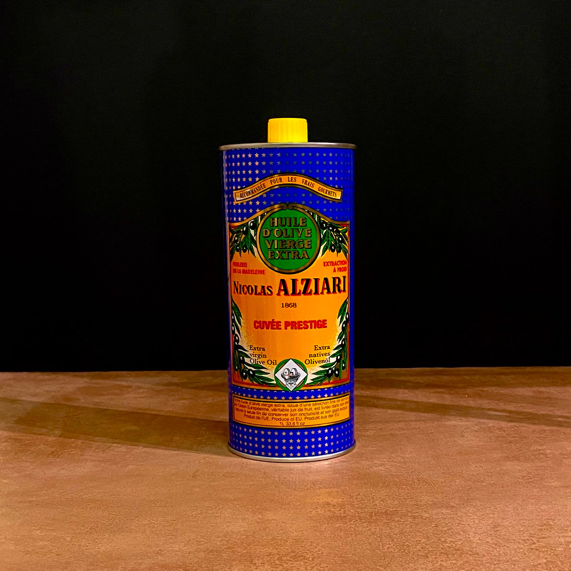 Nicolas Alziari extra virgin olive oil, 1 litre tin